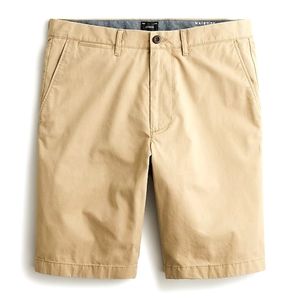 JCREW 10.5" stretch chino short